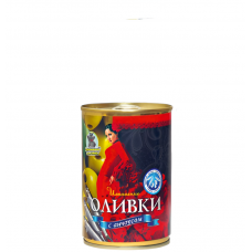 Оливки испанские фаршированные с анчоусом, 300ml