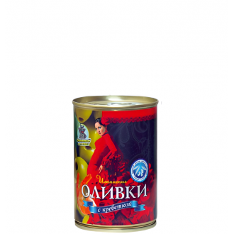 Оливки испанские фаршированные с креветкой, 300ml