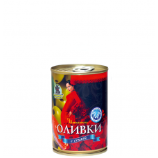 Оливки испанские фаршированные с сёмгой, 300ml