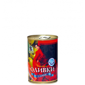 Оливки испанские фаршированные с сёмгой, 300ml